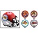 Air Force Falcons Tuskegee Airmen 99th, 100th, 301st, and 302nd Riddell Mini Speed Helmets
