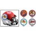 Air Force Falcons Tuskegee Airmen 99th, 100th, 301st, and 302nd Riddell Mini Speed Helmets