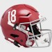 Alabama Crimson Tide #18 Riddell Full Size Authentic SpeedFlex Helmet