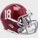 Alabama Crimson Tide #18 Riddell Mini Speed Helmet