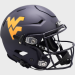 West Virginia Mountaineers Satin Navy Riddell Full Size Authentic SpeedFlex Helmet New 2023