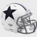 Dallas Cowboys 1960-1963 Throwback On-Field Alternate Riddell Mini Speed Helmet White Shell