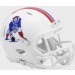 New England Patriots 1982-1989 Throwback On-Field Alternate Riddell Mini Speed Helmet White Shell