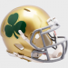 Notre Dame Fighting Irish Shamrock Riddell Mini Speed Helmet New 2022