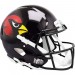 Arizona Cardinals On-Field Alternate Riddell Full Size Authentic Speed Helmet ​Black Shell New 2022