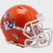 Boise St Broncos Orange Riddell Mini Speed Helmet New 2023