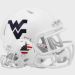 West Virginia Mountaineers Stars and Stripes Riddell Mini Speed Helmet New 2023