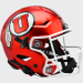 Utah Utes Radiant Red Riddell Full Size Authentic SpeedFlex Helmet New 2023
