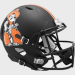 Oklahoma St Cowboys Pistol Pete Black Shell Riddell Full Size Replica Speed Helmet New 2023