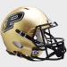 Purdue Boilermakers Gold Riddell Full Size Authentic Speed Helmet New 2023
