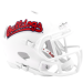 Fresno St Bulldogs White Riddell Mini Speed Helmet New 2024