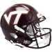 Virginia Tech Hokies Maroon Riddell Full Size Authentic Speed Helmet New 2024