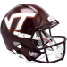 Virginia Tech Hokies Maroon Riddell Full Size Replica Speed Helmet New 2024