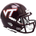 Virginia Tech Hokies Maroon Riddell Mini Speed Helmet New 2024