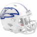 Kansas Jayhawks White Shell Riddell Mini Speed Helmet New 2025