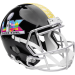 Limited Edition NFL Super Bowl 60 Riddell Full Size Replica Speed Helmet Black Shell New 2026
