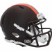 Cleveland Browns On-Field Alternate Riddell Full Size Authentic SpeedFlex Helmet Alpha Dawg Flat Brown Shell with Dark Brown Facemask New 2025