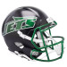 New York Jets On-Field Alternate Riddell Full Size Replica Speed Helmet ​​Black Shell with Green Facemask New 2024