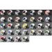 Limited Edition NFL Lunar 2021 Riddell Mini Speed Helmets