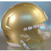 Riddell South Bend Gold Blank Customizable Speed Mini Football Helmet Shell