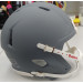 Riddell Matte Grey Blank Customizable Speed Mini Football Helmet Shell