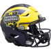 Limited Edition Michigan Wolverines Painted Wings 2023 CFP National Champions Riddell Full Size Authentic SpeedFlex Helmet New 2024