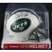 Thomas Jones Autographed New York Jets Replica Mini Helmet