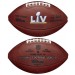 Wilson Super Bowl 55 NFL Roger Goodell The Duke Official Game Football