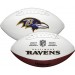 Baltimore Ravens White Wilson Official Size Autograph Series Signature Football