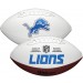 Detroit Lions White Wilson Official Size Autograph Series Signature Football
