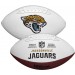 Jacksonville Jaguars White Wilson Official Size Autograph Series Signature Football