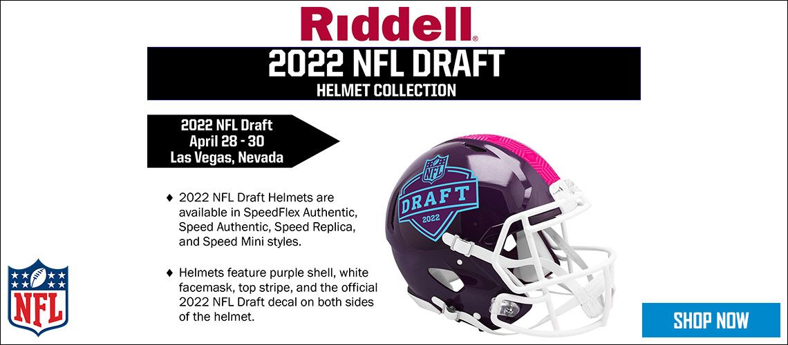 2022 NFL Draft Helmet Collection